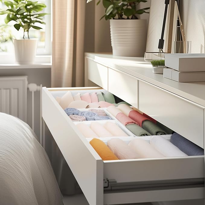 Drawer Organizer Clothes, 21 Pack Dresser Organizer - Image 8