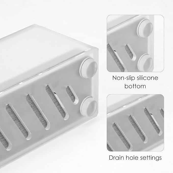 2Pack Acrylic Electric Toothbrush Holder - Image 5