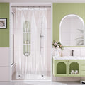 AmazerBath Stall Shower Curtain Liner, 36x78 Clear Shower Curtain Liner by AmazerBath