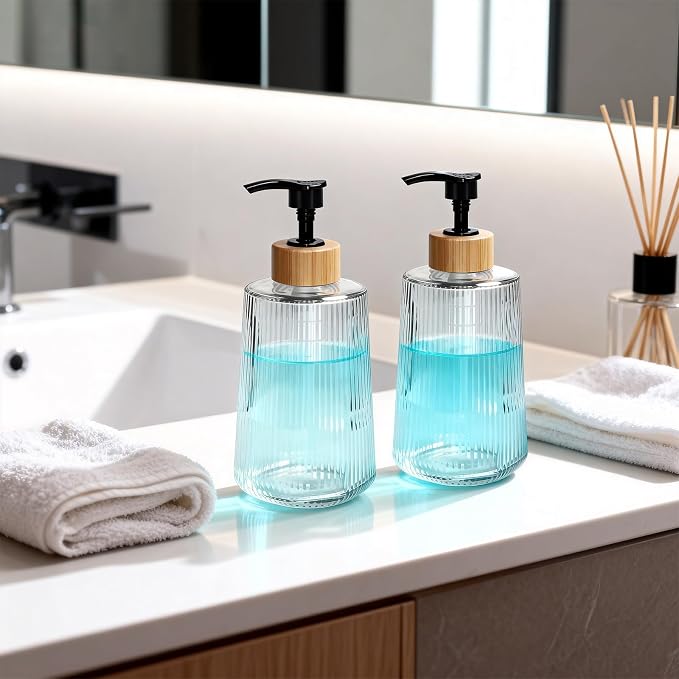 Glass Soap Dispenser, Thickened Glass Hand Soap Dispenser - Image 7