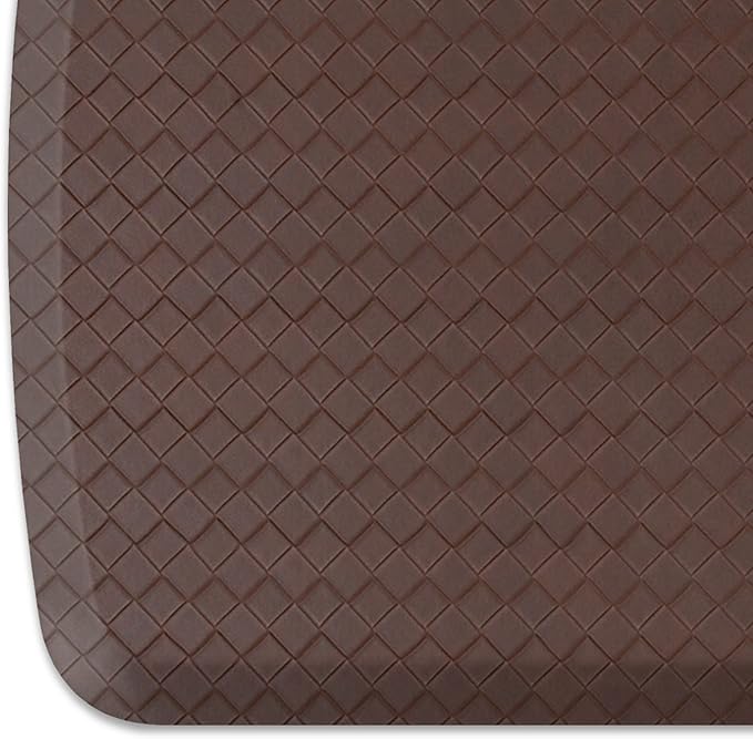 GelPro Elite Premier Gel & Foam Anti-Fatigue Kitchen Floor Comfort Mat, 20" x 36", Basketweave Truffle