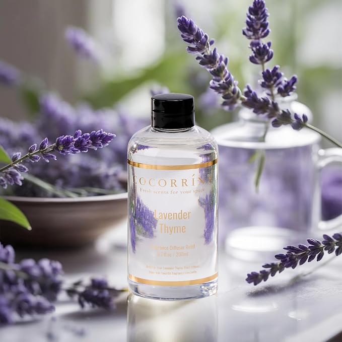 Refill- Lavender Thyme 6.7 Fl.oz Reed Diffuser Refill - Image 3