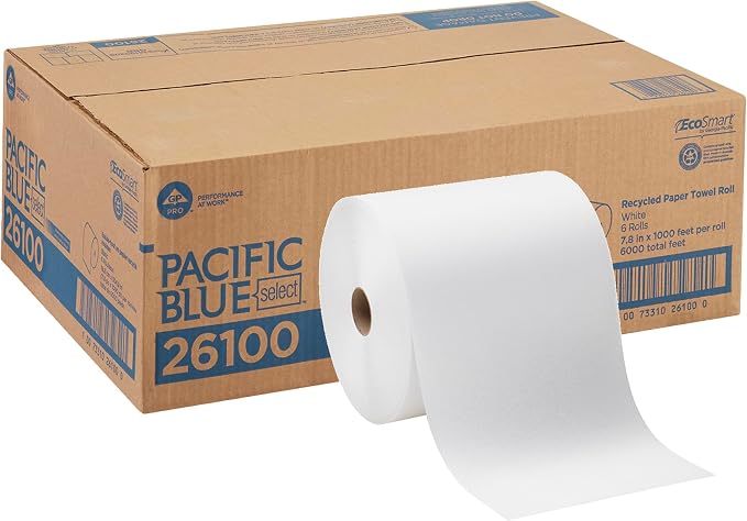 Georgia-Pacific Pacific Blue Select 7.875" Recycled Paper Towel Rolls by GP PRO by Georgia-Pacific