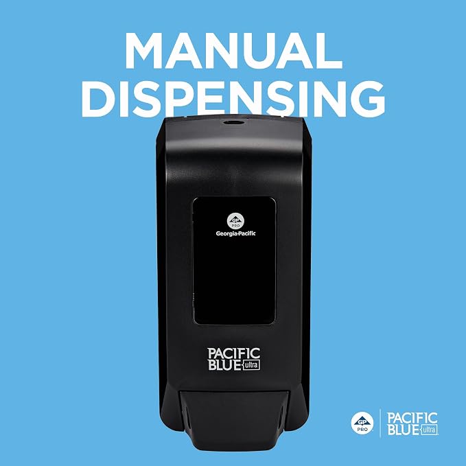 Georgia-Pacific Pacific Blue Ultra Manual Push Soap Dispenser - Image 8