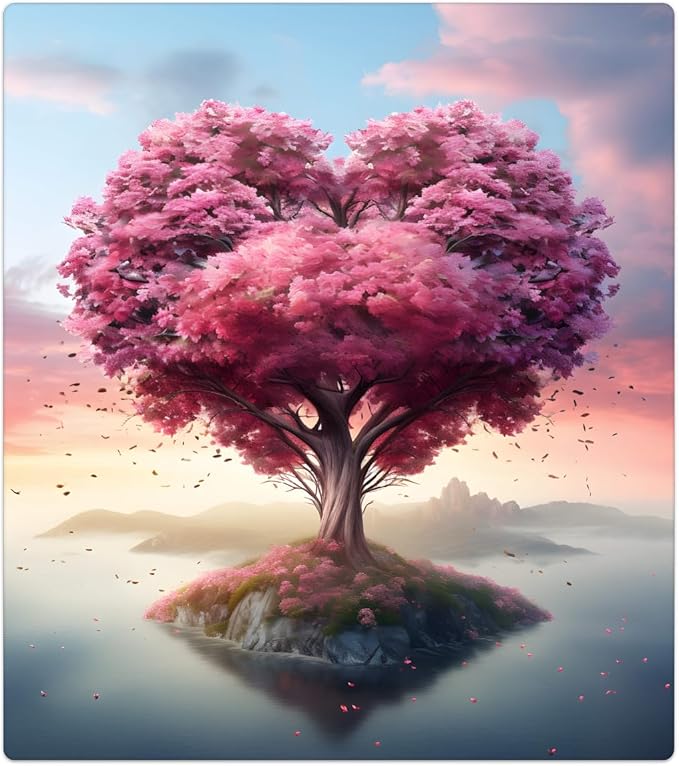 Valentine Day Tree Dishwasher Magnet Cover Magnetic Dishwasher Decorative Cover Front Dishwasher Door Covers Reuseable Dishwasher Covers Decal for Kitchen Home Decorative