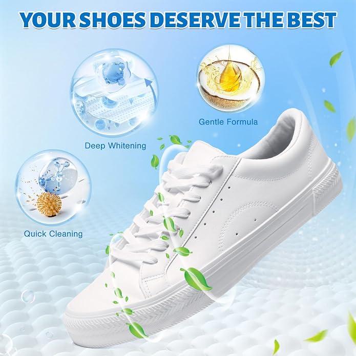 Jevvu Shoe Cleaner, Sneaker Cleaner Foam - Image 4