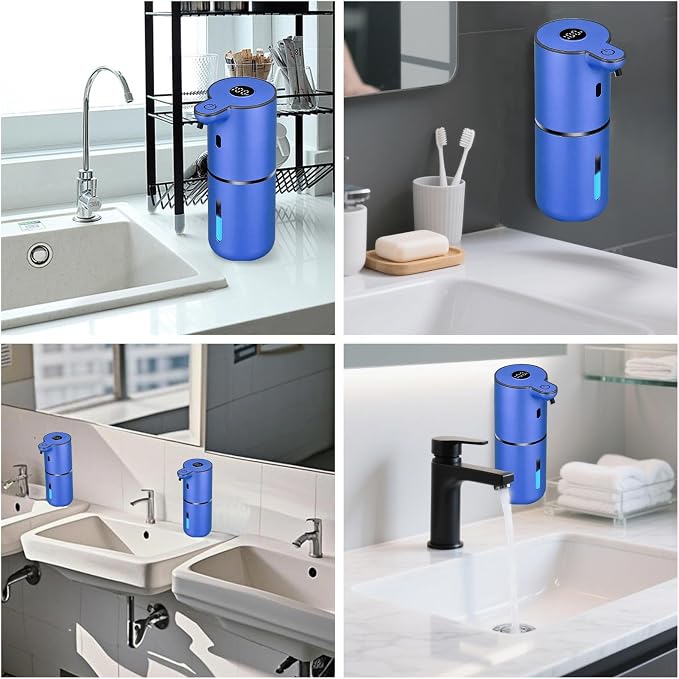 OHIFAST Automatic Liquid Soap Dispenser Touchless, USB Rechargeable Smart Hand - Image 7