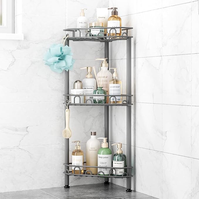 SWTYMIKI Standing Shower Caddy Corner by SwtyMiki-TidyHomeSweetLife