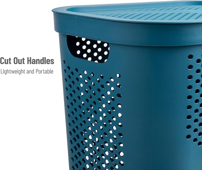 Mind Reader Slim Laundry Hamper - Image 4