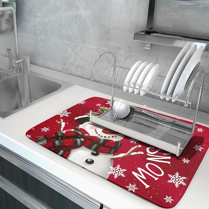 Merry Christmas Dish Drying Mat - Image 5