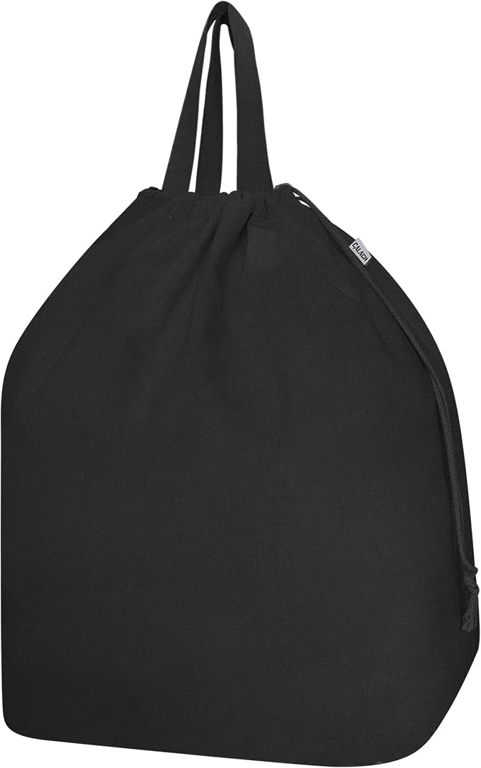 Canvas Laundry Bags with Handles & Rectangular Base by CALACH