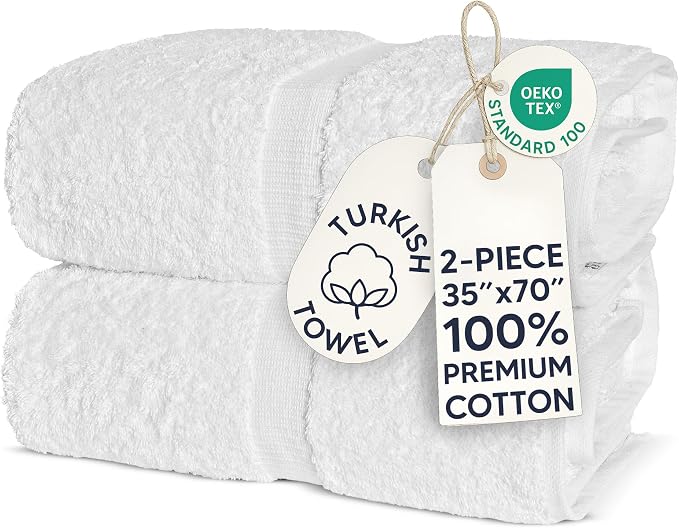 Chakir Turkish Linens, 100% Cotton Premium Quality Turkish Bath Sheets | by ChakirTurkishLinens