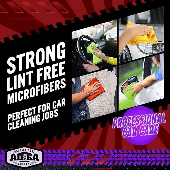 AIDEA Microfiber Cleaning Cloth-800PK, Microfiber Towels - Image 6