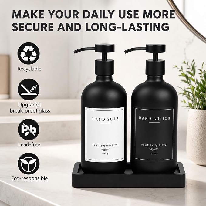 Black Soap Dispenser - Image 3
