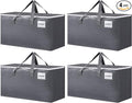 BlissTotes Large Moving Bags, Storage Bags, 76L-4 Pack | Moving Bags by BlissTotes