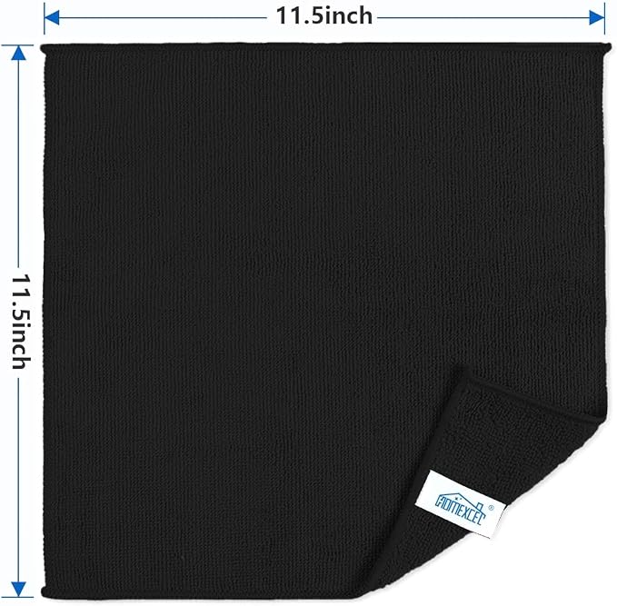 HOMEXCEL 150PK Microfiber Cleaning Cloth, Cleaning Rag - Image 2