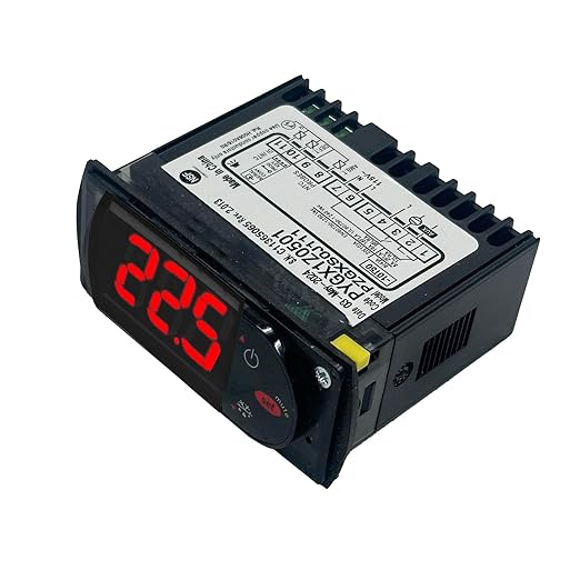 PZGXS0J111 Temperature Controller with 2 NTC Temperature Sensor Probe 115V Refrigeration Cooler Control Fit for Carel and All Refrigerator Types
