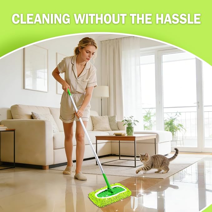 6 Pack Reusable Mop Pads Compatible - Image 8