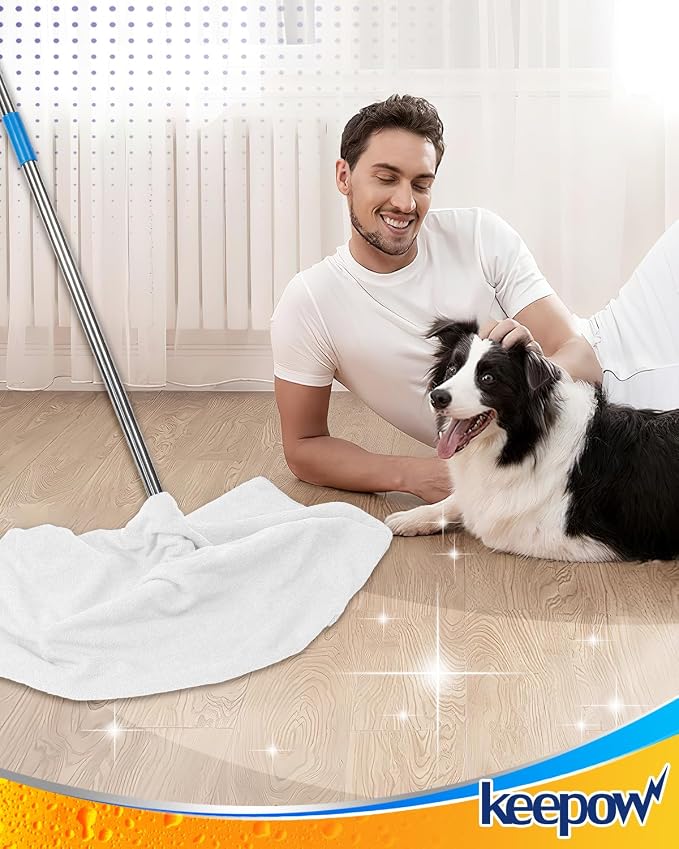KEEPOW 8PCS Cuban Mop Cloth, Mop Towels - Image 7