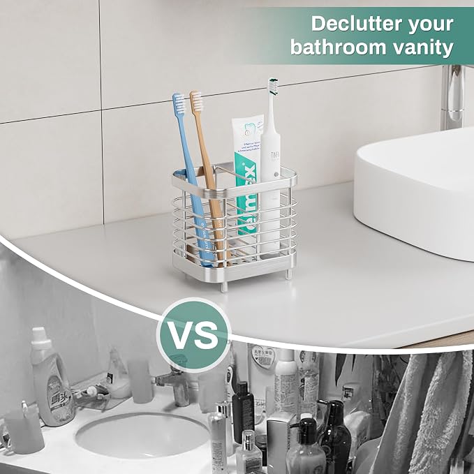 Stainless Steel Electric Toothbrush Holder - Image 6