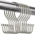 Bathway Shower Curtain Hooks Nickel Shower Curtain Rings by Bathway