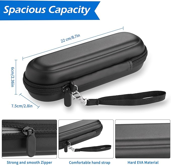 Toothbrush Travel Case for Oral B/Oral-B Pro 1000 1500 5000 7000 & Philips - Image 2