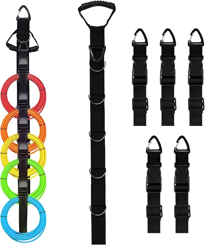 1 Pack Multi-Loop Extension Cord Organizer Hanger by BLUASPAY