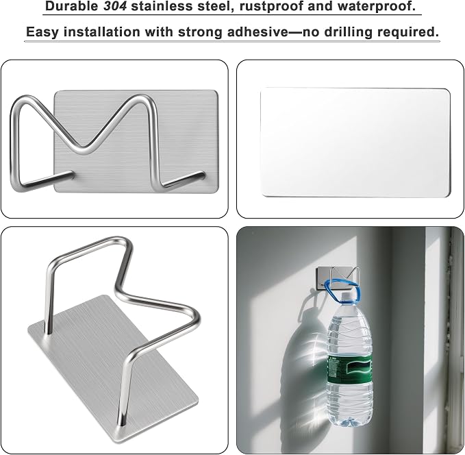 Luckyiren 2-Pack Stainless Steel Sponge Holder, Kitchen Sink Caddy Organizer - Image 2