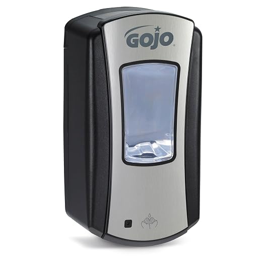 GOJO LTX-12 Automatic Foam Hand Soap Dispenser Chrome 1200mL 1ct by GOJO