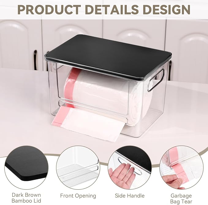 Trash Bag Dispenser Under Sink Organizer - Image 4