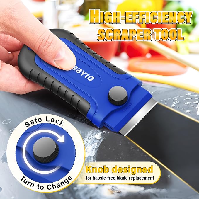 DIYSELF 2 Pack Razor Blade Scraper Tools - Image 4