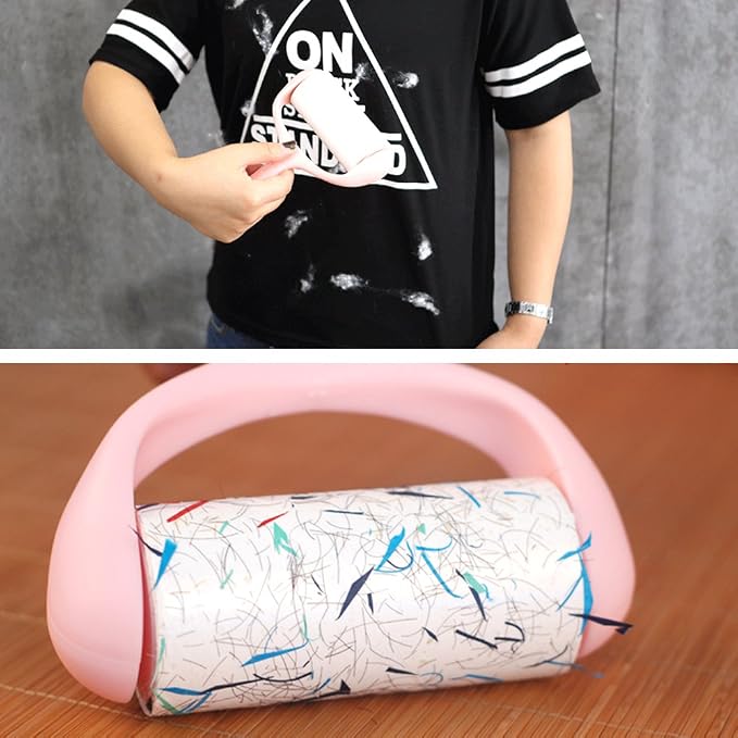 Pet Hair Lint Roller Refill, 480 Sheets, Adhesive Sheets - Image 3