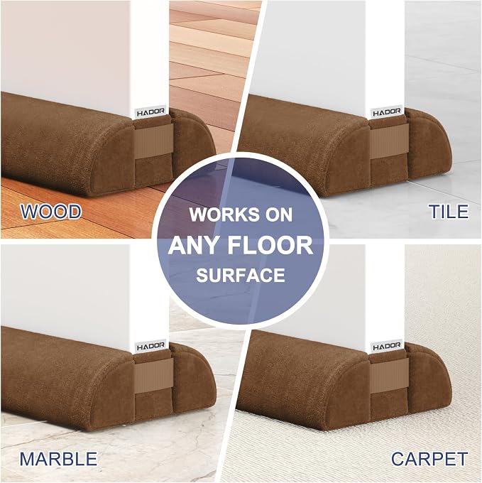 HADOR Door Draft Stopper for Bottom of Door, Adjustable 36 Inch, Double-Sided - Image 7