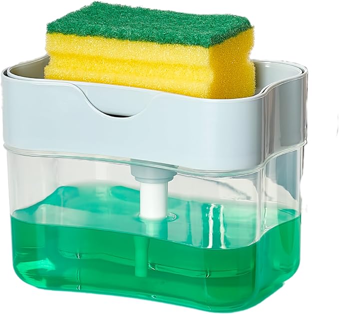 HEFA Dish Soap Dispenser and Sponge Holder by HEFA