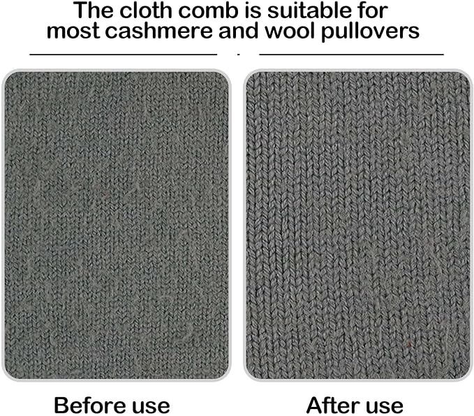 BlingKingdom 2pcs Wool Cashmere Comb Manual Portable Sweater Comb Pill Remover - Image 4