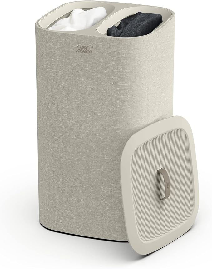 Joseph Joseph Tota 60 liter/15.8 gallon Laundry Hamper Separation Basket by Unknown