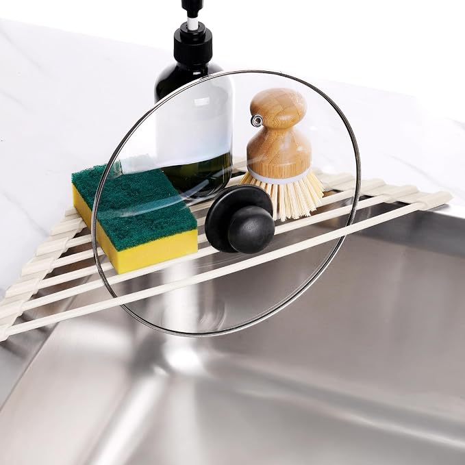 Tomorotec Triangle Roll Up Dish Drying Rack - Image 4