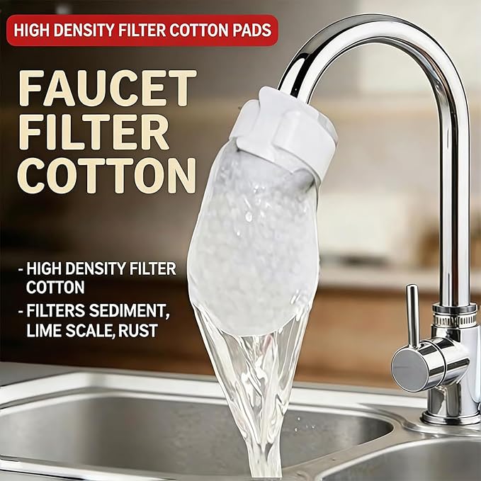 100Pcs Faucet Filter Cotton Bag, Faucet Filter - Image 5