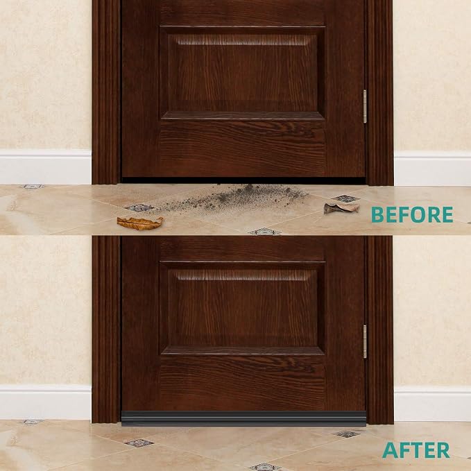 Suptikes 2 Pack Door Draft Stopper，Door Sweep - Image 4