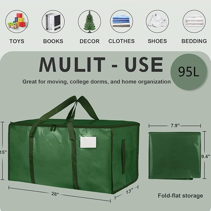 8 Pack-Extra Large Heavy Duty Moving Bags - Image 2