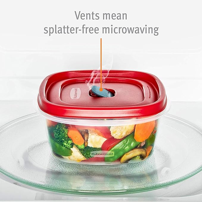 Rubbermaid Easy Find Lid Square 5-Cup Food Storage Container - Image 3