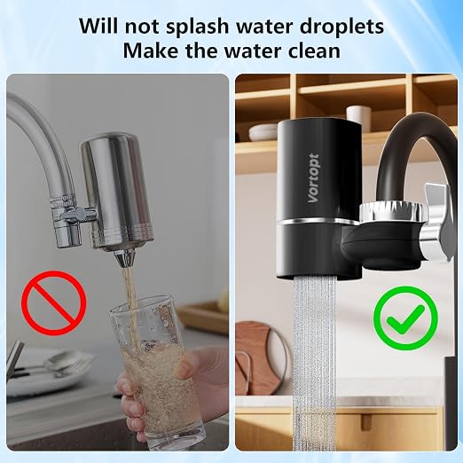 Vortopt T1 Faucet Filter, NSF Certified Faucet Water Filter - Image 4
