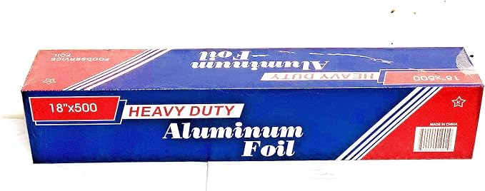 18" x 500' Food Service Heavy Duty Aluminum Foil Roll by ROLLXY