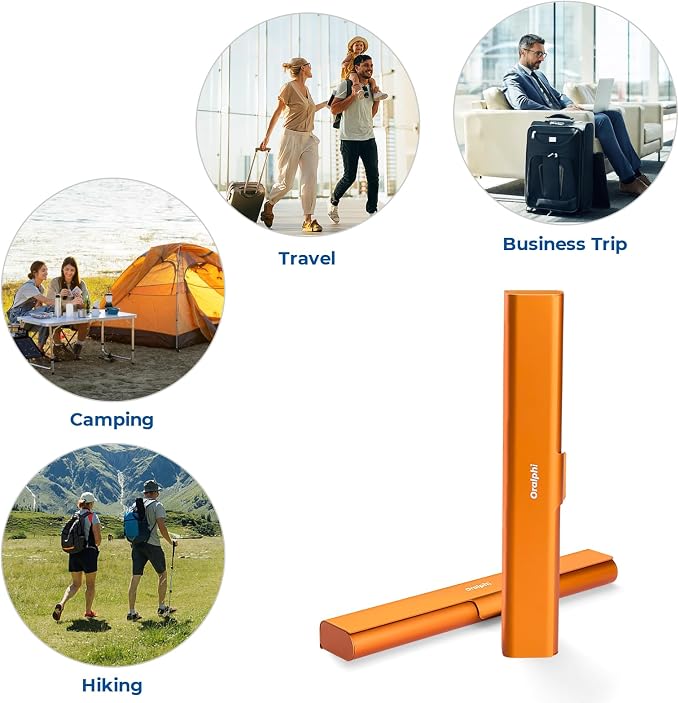 Aluminum Toothbrush Travel Case, Portable Travel Toothbrush Holder, Durable - Image 8