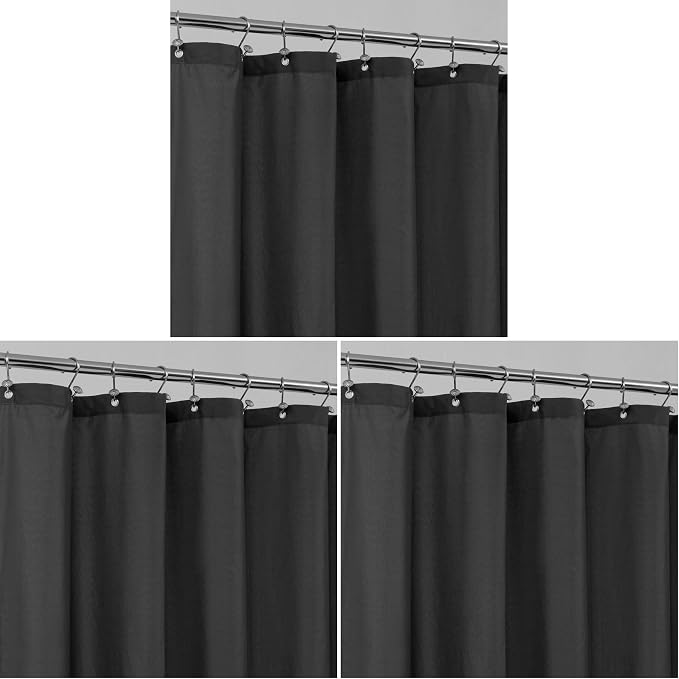 ALYVIA SPRING Waterproof Fabric Shower Curtain Soft Hotel Quality by ALYVIASPRING
