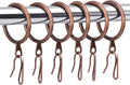 Hotop 30 Pcs Metal Curtain Rings by HOTOP