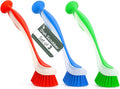 Zuvo Dish Brush Set of 3 with Suction Cup – Dish Scrubber & Cleaning Brush | by Zuvo