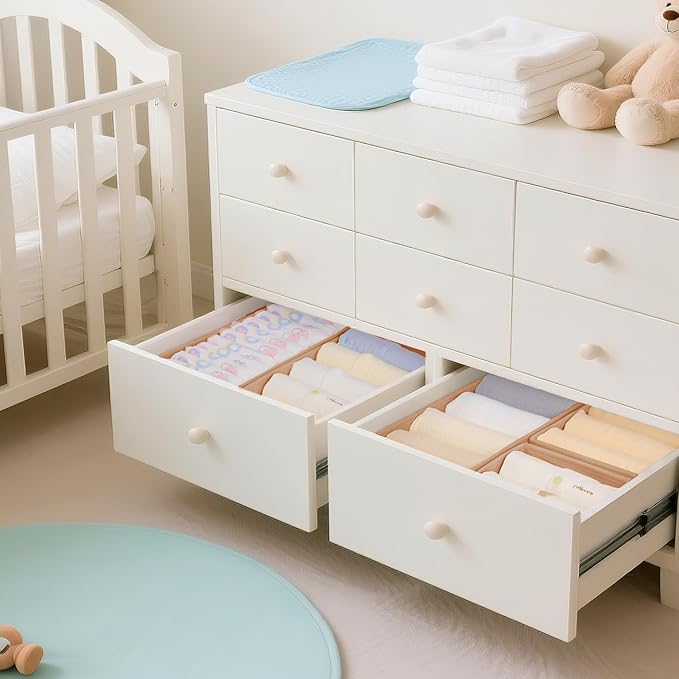 Drawer Organizer Clothes, 21 Pack Dresser Organizer - Image 4