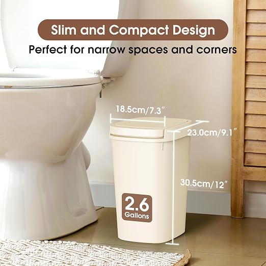 CEROELDA 3 Pack Bathroom Trash Can - Image 2