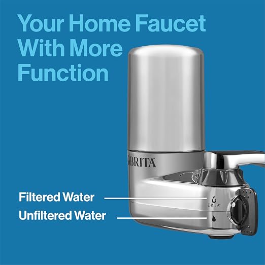 Brita Replacement Water Filter for Faucet Mount, Removes 99% of Lead, Sink - Image 4